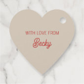 1890年からホーホーホインヴィンテージ格言クリスマス フェイバータグ (裏面)