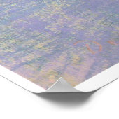 1890年から95年の翼のバレエダンサー、Degas ポスター (角)