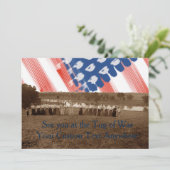 1890年の女性綱引きアメリカ国旗 招待状 (スタンド正面)