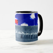 1890年の女性綱引きオーストラリア国旗 マグカップ (正面右)