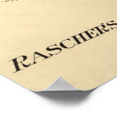 1890年シカゴのミートパッキング地区の地図 ポスター (角)