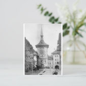 1890年スイス・ベルヌ市時計塔 ポストカード (スタンド正面)