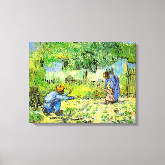 1890年ビンセント・ヴァン・ゴッホ キャンバスプリント (正面)