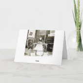 1890年代のアーティストウーマン写真職人スケッチ カード (裏面)