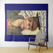 1890年代のオールドバージニア・チェロート広告 タペストリー (インサイチュ(横))