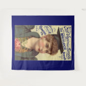 1890年代のオールドバージニア・チェロート広告 タペストリー (正面(横))