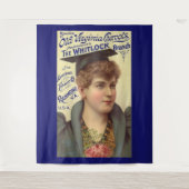 1890年代のオールドバージニア・チェロート広告 タペストリー (正面)