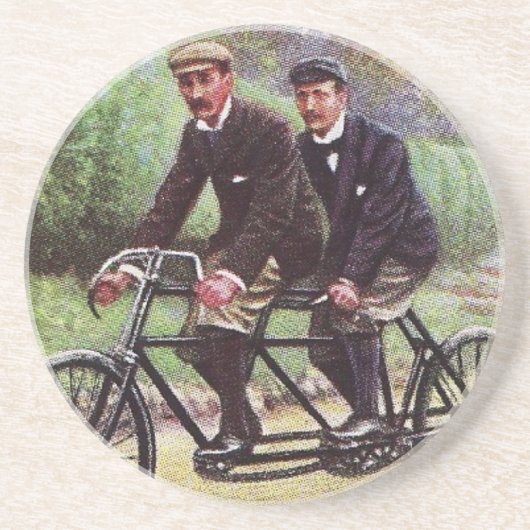 1890年代のタンデム自転車のコースター コースター (正面)