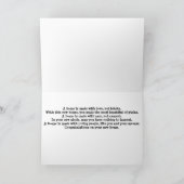 1890年代のヴィンテージの写真の家の暖まる移動 カード (内部)