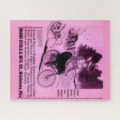 1890年代の自転車及び自転車 ジグソーパズル (横)