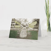 1890年代の虫の女の写真と引用文 カード (正面)