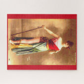 1890年代のDe Clercq Entertainer at Casino de Paris ジグソーパズル (横)