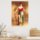 1890年代のDe Clercq Entertainer at Casino de Paris ポスター (キッチン)