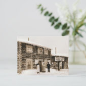 1890年代アラスカ州マグネットハウスユーコン ポストカード (スタンド正面)