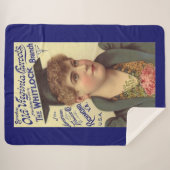 1890年代オールド・バージニア・チェロート広告プリント シェルパブランケット (正面(横))