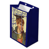 1890年代オールド・バージニア・チェロート広告プリント ミディアムペーパーバッグ (正面アングル)