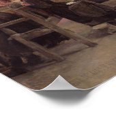 1890年以前の最初の聖餐式の前夜 ポスター (角)