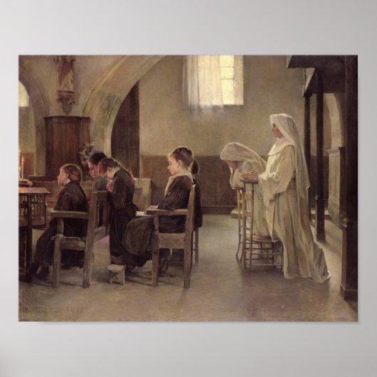 1890年以前の最初の聖餐式の前夜 ポスター (正面)