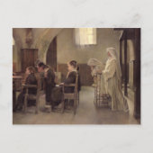 1890年以前の最初の聖餐式の前夜 ポストカード (正面)