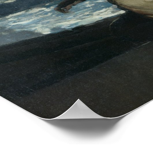 1890年夏の夜 ポスター (角)