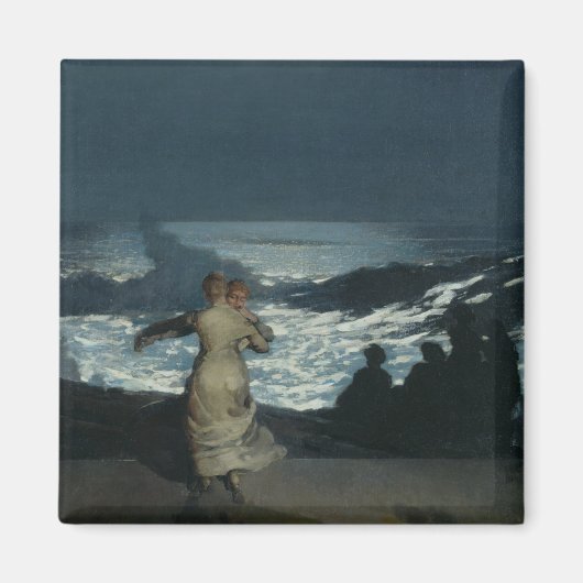 1890年夏の夜 マグネット (正面)