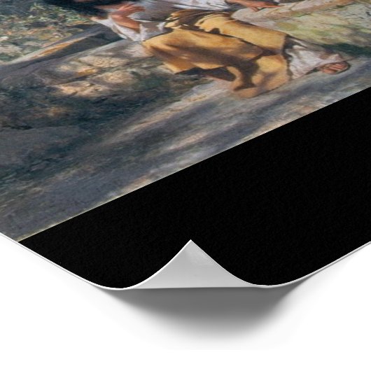 1890年頃のキリストとサマリア人 ポスター (角)