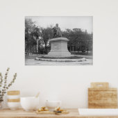 1890年頃のメインロングフェロー記念碑 ポスター (キッチン)