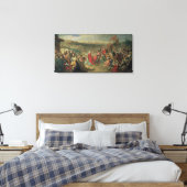 1890年1492年グラナダ秋 キャンバスプリント (インサイチュ (寝室))