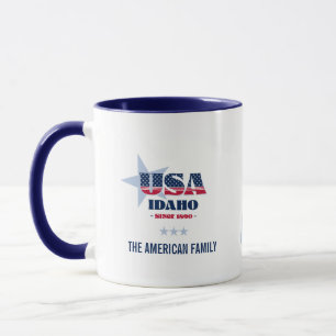 1890年 アイダホ州 アメリカ 米国 オーダーメイド マグカップ