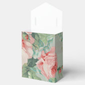 1890英国ヴィンテージファブリックバラとデイジー フェイバーボックス (オープン)