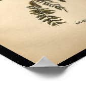 1890鳥のプリント赤い目のVireo ポスター (角)