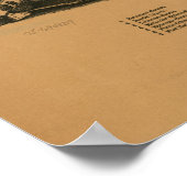 1890 Rhinebeck, NY Bird's-eye viewパノラママップ ポスター (角)