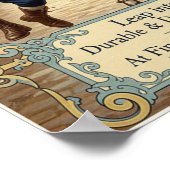 1890 Vintage Jolly Kids Clothes Advertising ポスター (角)