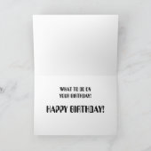 1890 WHAT TO DO ON YOUR誕生日EDWARDIAN PHOTO カード (内部)