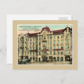 1890sヴィンテージベルリングランドホテルロシア ポストカード (正面/裏面)