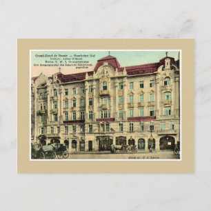 1890sヴィンテージベルリングランドホテルロシア ポストカード