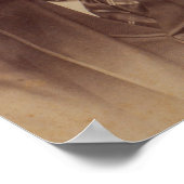 1890s curly mustache man ポスター (角)