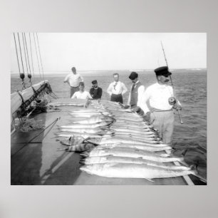 1890s Fishing ポスター