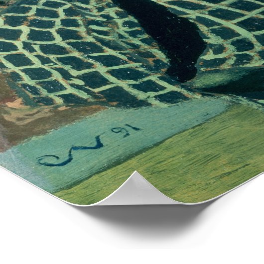 1891年の牧師 ポスター (角)