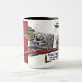 1891年のMosin Nagant M91/30のコーヒー・マグ マグカップ (中央)