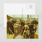 1891年ロイヤル・ネイバル・エキシビション 魔法ランプスライド ポストカード (正面/裏面)