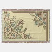 1892クロモリソグラフィパターン スローブランケット (正面)