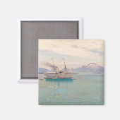 1892年のモルドーでの夏の朝 マグネット (正面/裏面)