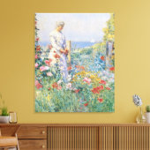 1892年の庭 キャンバスプリント (インサイチュ (リビング))