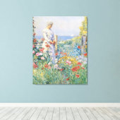 1892年の庭 キャンバスプリント (インサイチュ (ウッドフロア))