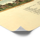 1892 Waco, TX Bird's Eye Viewパノラママップ ポスター (角)