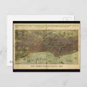 1893グランドビューオブシカゴイリノイ ポストカード (正面/裏面)