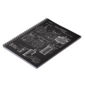 1893ビール特許の作成 ノートブック (左側)