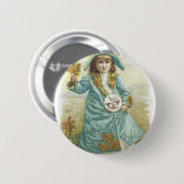 1893レディースPerfumed Calendar Hoyt & Co. German Co. 缶バッジ (正面&裏面)