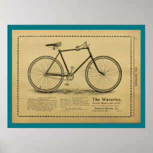 1893ヴィンテージサイクリング雑誌Ad Art Poster ポスター